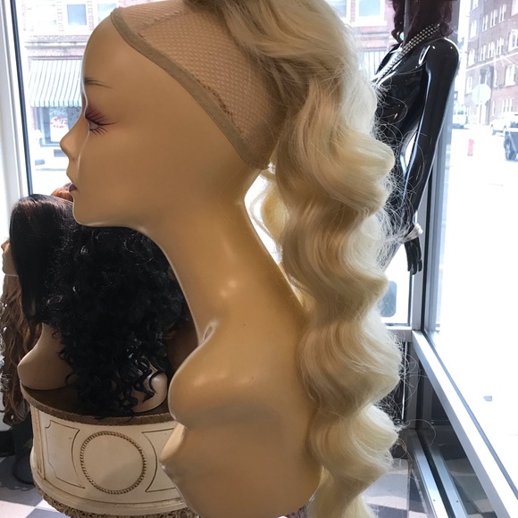 Ponytail blonde 613 Wave claw Clipin hair pcs 2020 main image 5